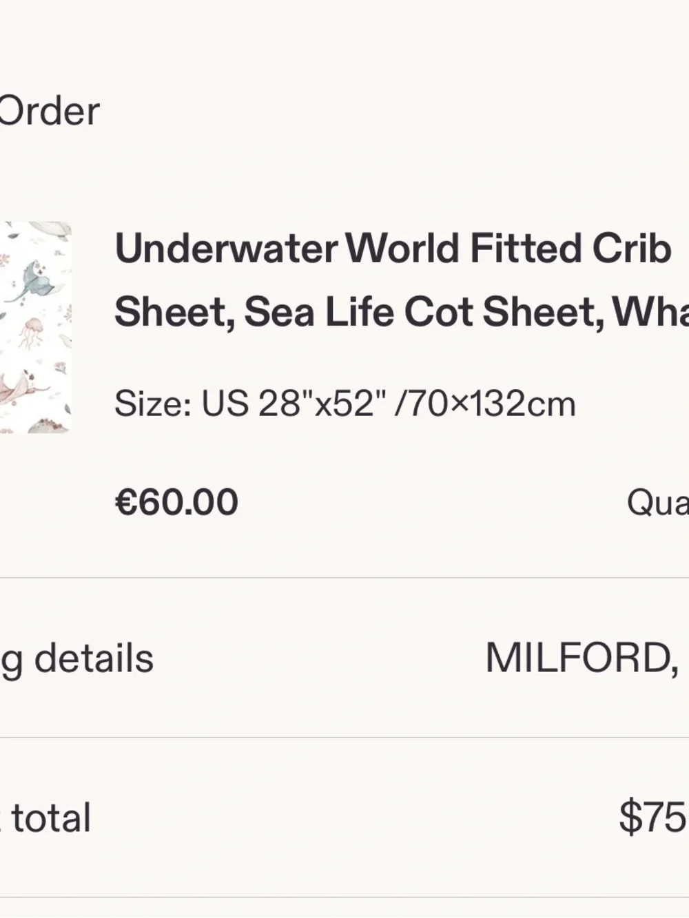 Underwater World/Sea Life nursery Fitted Crib Sheet, changing pad cover, blanket
